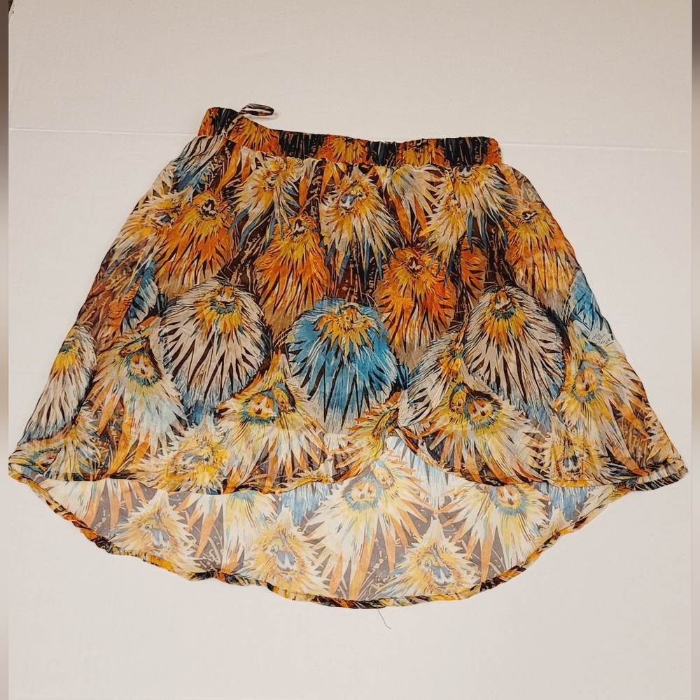 Rue 21 Women’s Short Skirt Size Medium Multi Color Flare